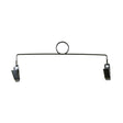 8in Ring Clip Holder Charcoal