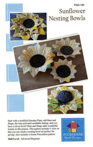 Sunflower Nesting Bowl