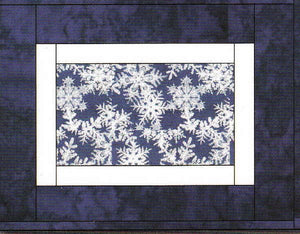 Quilt-As-You-Go Placemats - Framed Seasons