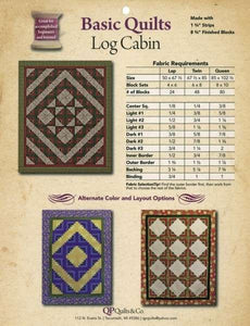 Basic Quilts - Log Cabin 1-3/4in Strips