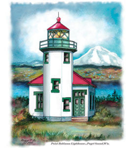 Point Robinson Lighthouse Maury Island, Washington