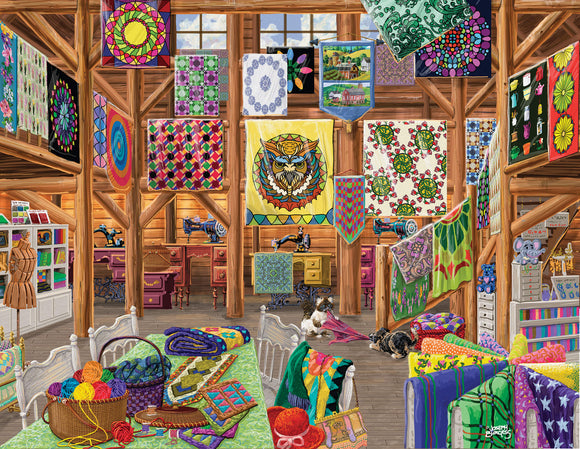 Quilted With Love Jigsaw Puzzle (1000+ Pieces)