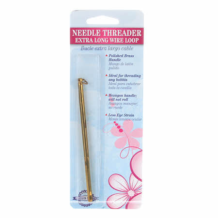 Needle Threader with Extra Long Wire Loop Quilters – Quilting Books ...