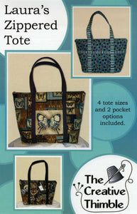 Lauras Zippered Tote