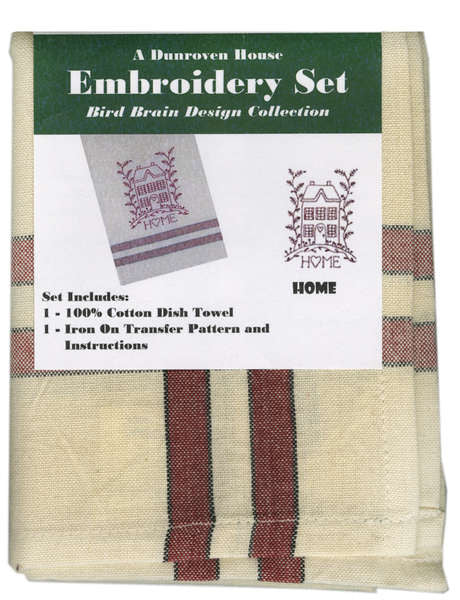 Towel Embroidery Set 1 - Home