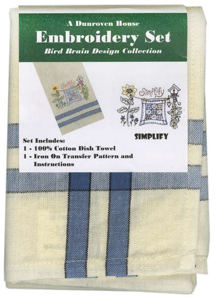 Towel Embroidery Set 1 - Simplify