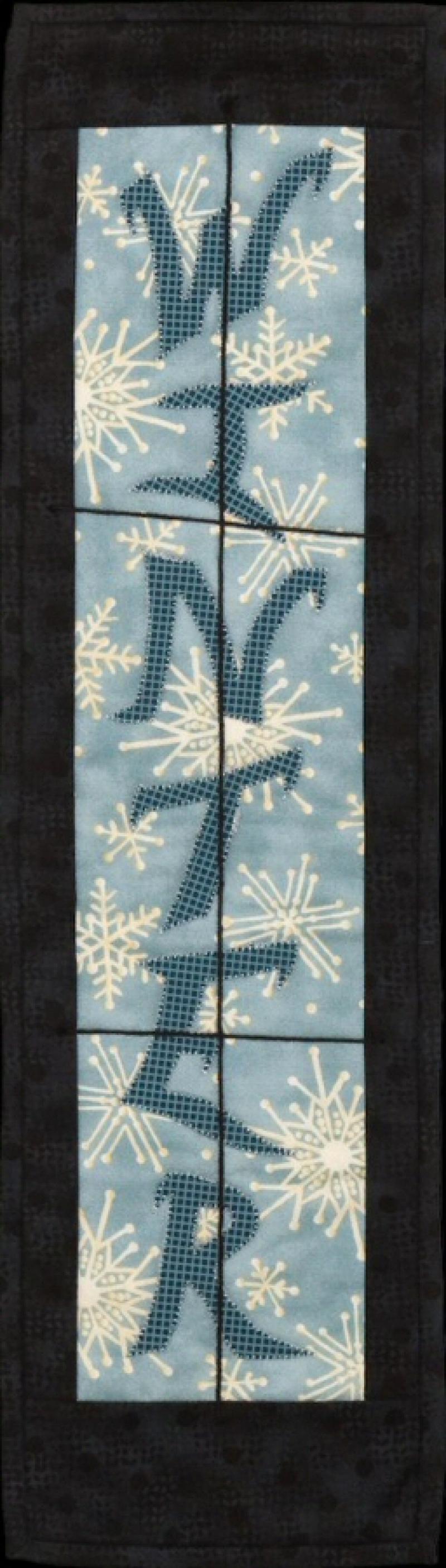 Peek Out My Window Window Winter Downloadable Pattern by Patch Abilities