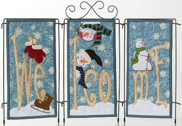 Welcome The Winter Downloadable Pattern by Patch Abilities