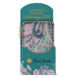 Packaged purple paisley sewing kit by Punch Studio
