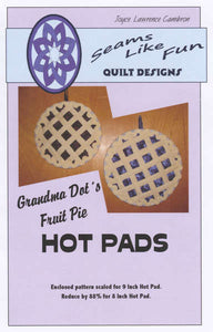 Grandma Dots Fruit Pie Hot Pad