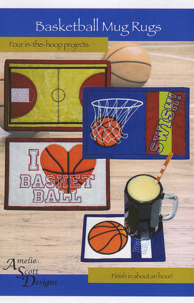 Basketball Mug Rugs