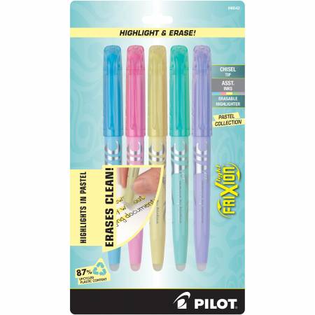 Frixion Light Pastel Assortment 5pk by Pilot Pen Corporation of America