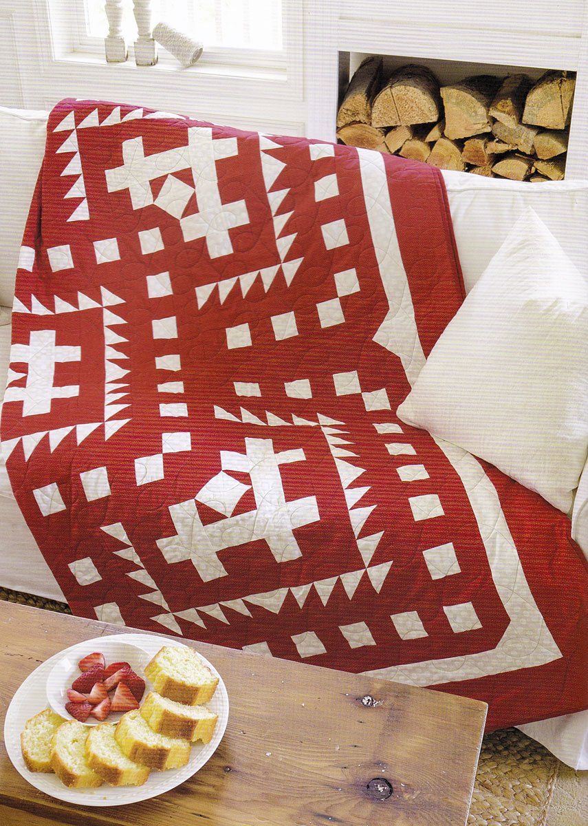Red & White Quilts Quilting Patterns – Quilting Books