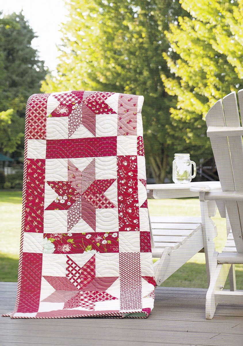 Red/White fashion Quilt