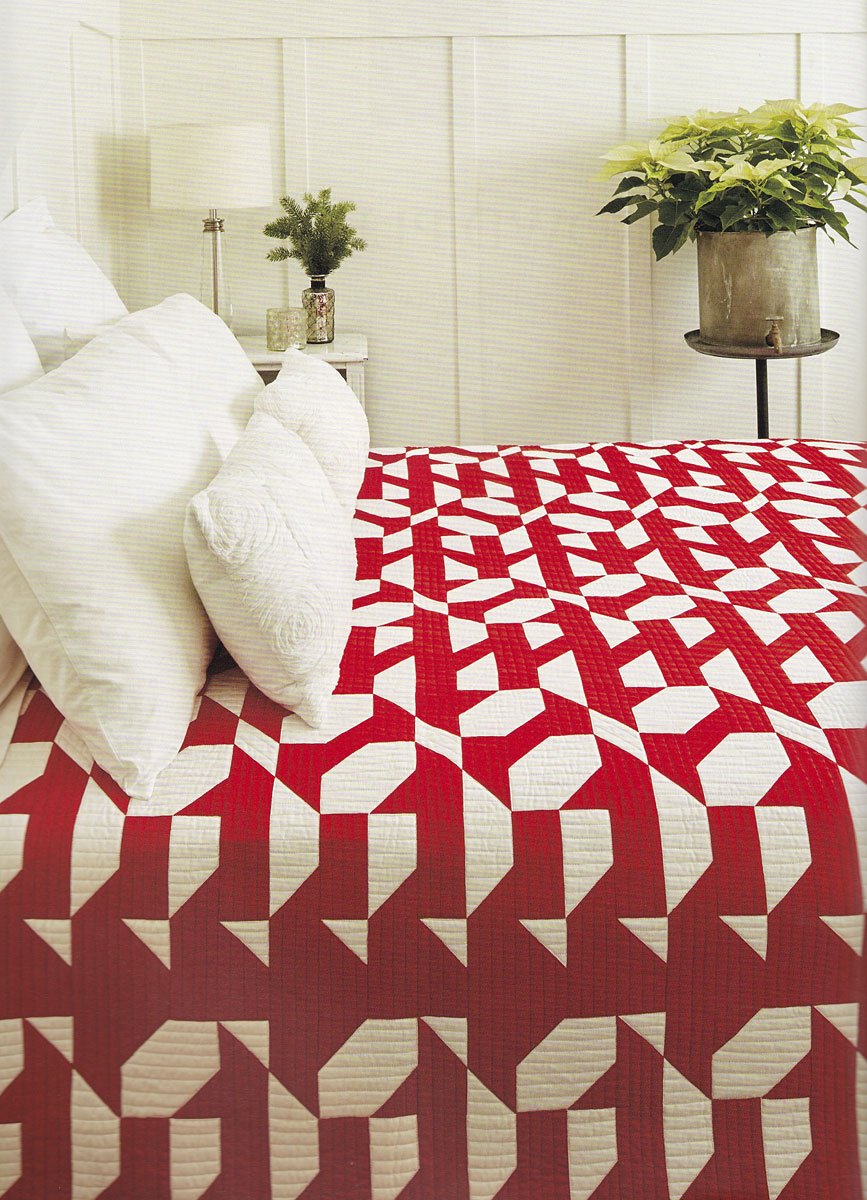 Red & White Quilts 赤と白のキルト Red & White Quilts: 14 Quilts with Timeless Appeal from