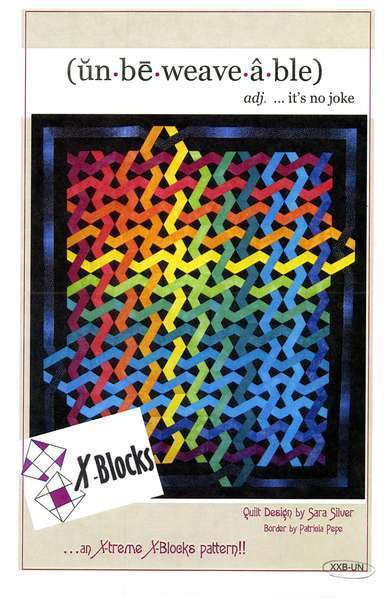 X-Blocks Unbeweavable Quilt Pattern