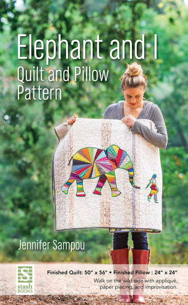 Elephant and I Quilt and Pillow