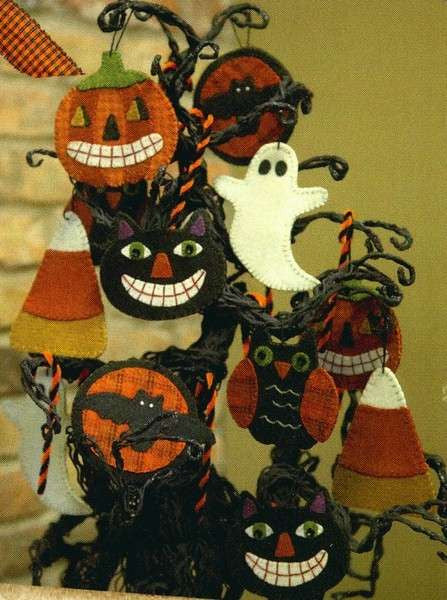 Sweet & Spooky Wool Ornaments