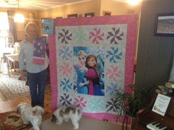 Ellas Frozen quilt