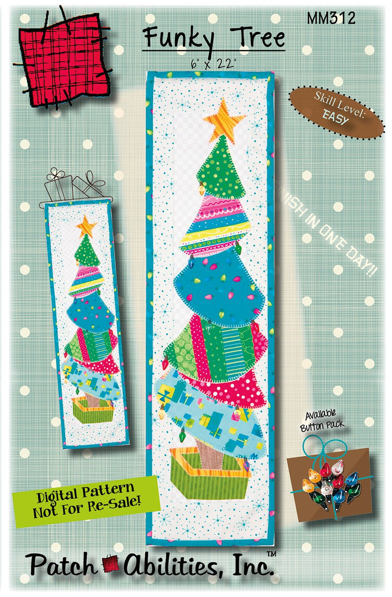 Funky Tree Downloadable Pattern – Quilting Books Patterns and Notions