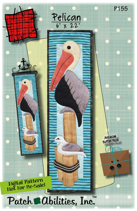 Pelican Downloadable Pattern by Patch Abilities