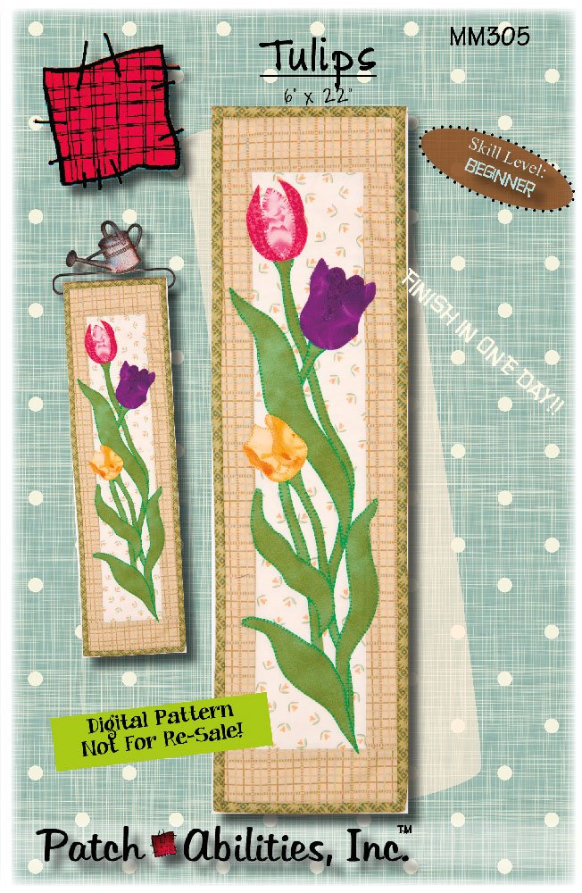 Tulips Downloadable Pattern by Patch Abilities