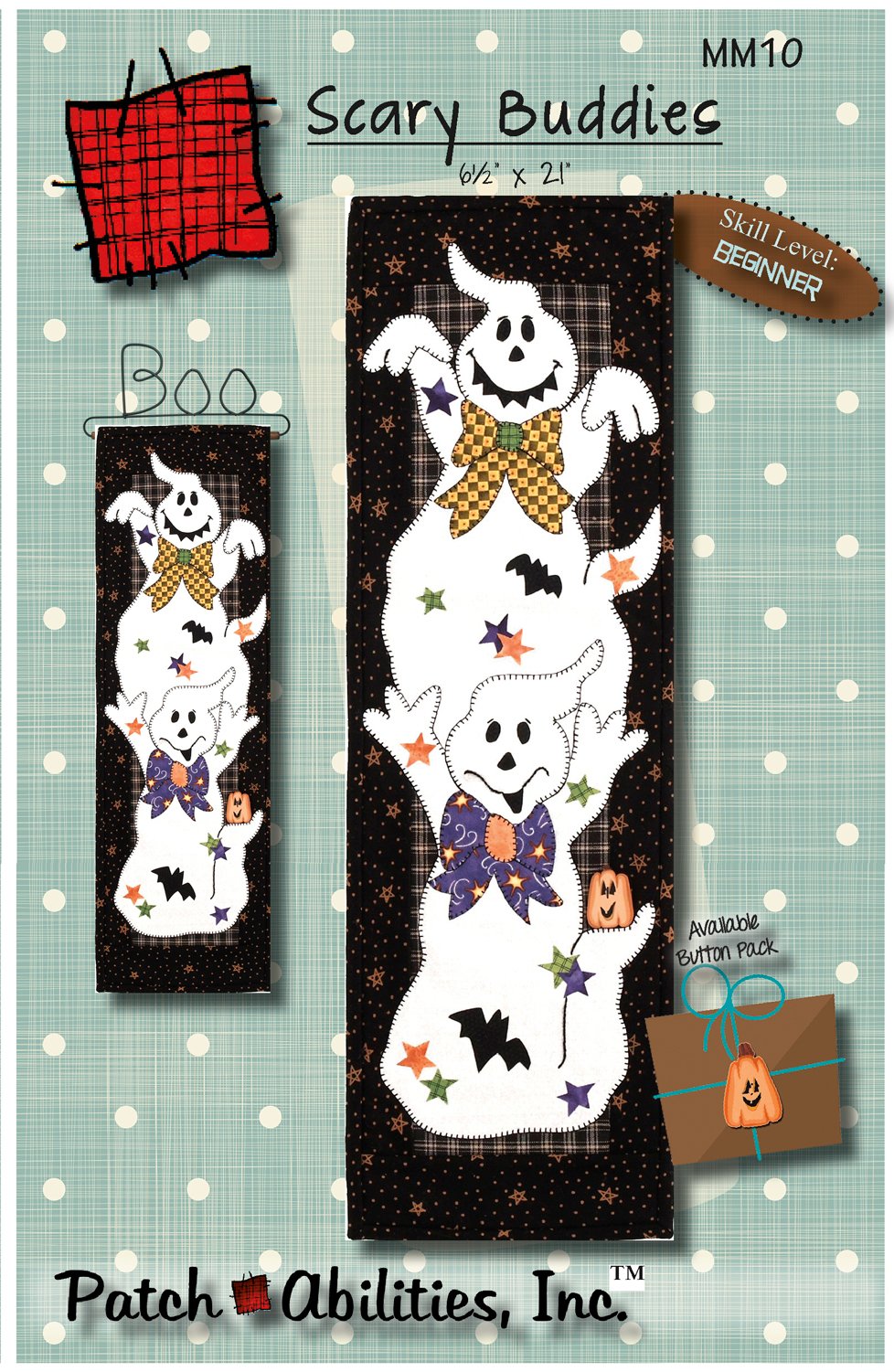 Scary Buddies Downloadable Pattern by Patch Abilities