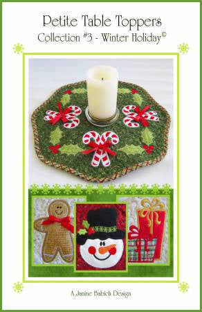 Petite Table Toppers Collection #3 - Winter Holiday