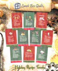 Holiday Recipe Towels