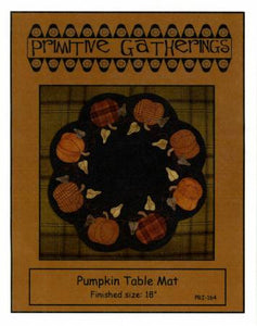 Pumpkin Table Mat