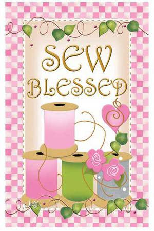Sew Blessed Magnet
