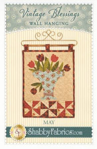 Vintage Blessings Wall Hanging - May