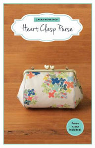Heart Clasp Purse Kit with Pattern
