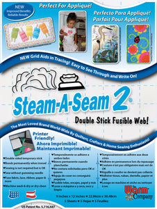 Steam A Seam 2 9in x 12in 5ct