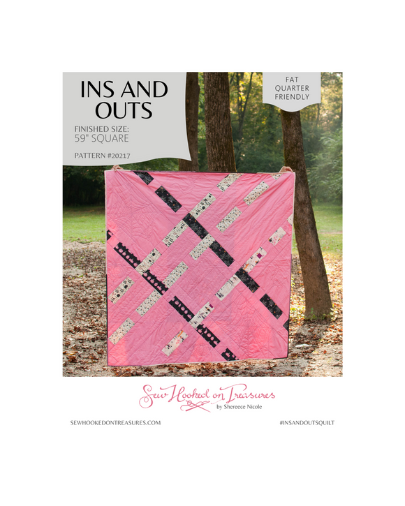 Ins and Outs Downloadable Pattern fom Sew Hooked On Treasures