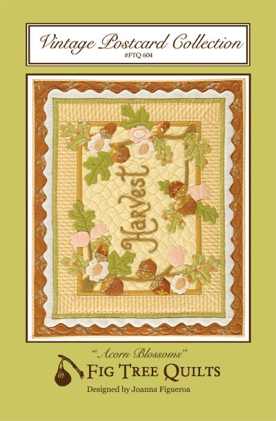 Acorn Blossoms Quilt Pattern by Fig Tree Quilts