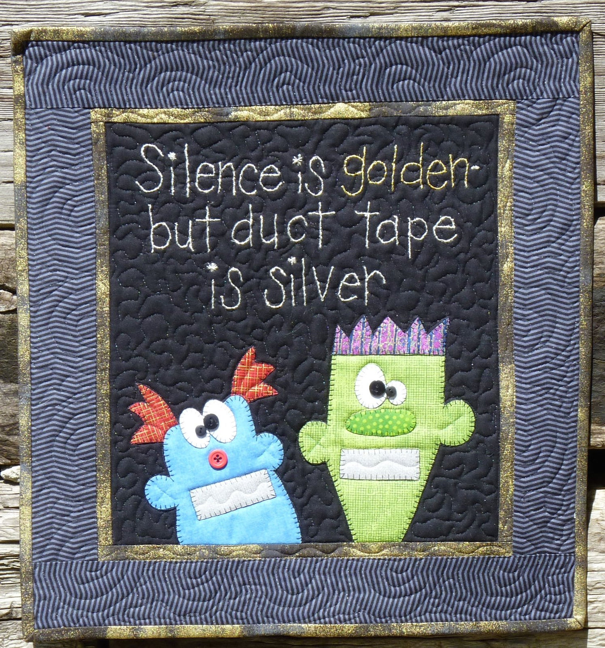 Silence Is Golden Downloadable Pattern by Bloomin Minds