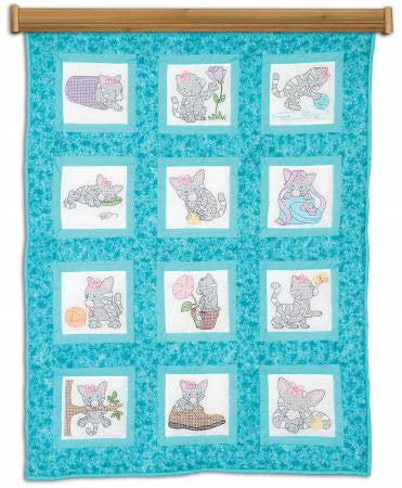 Kittens 9In Quilt Square Themes