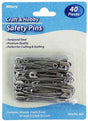 Extra Large Safety Pins 2in & 2-1/2inin Premium Quality 40ct by Allary
