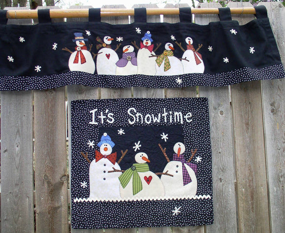 It's Snowtime Quilt Pattern by Bloomin Minds