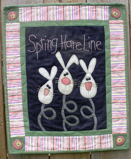 Spring Hare Line Quilt Pattern by Bloomin Minds