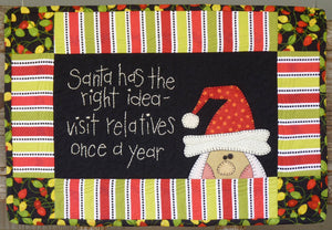 Santa's Idea Quilt Pattern