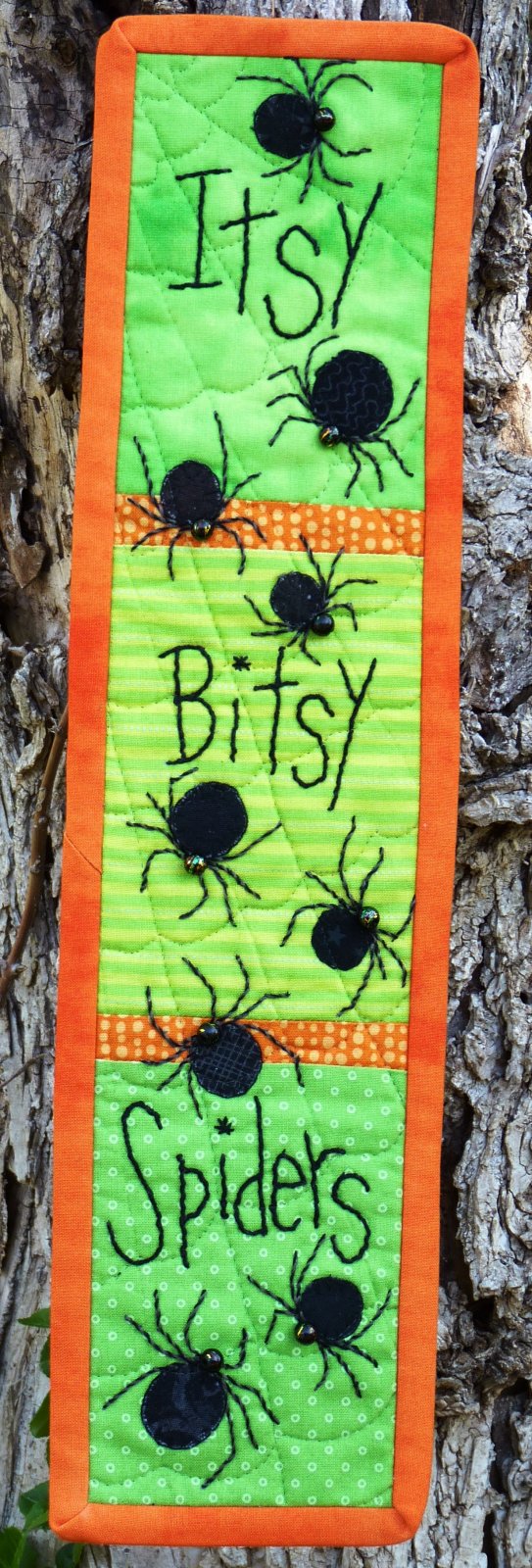 I B Spiders Quilt Pattern by Bloomin Minds