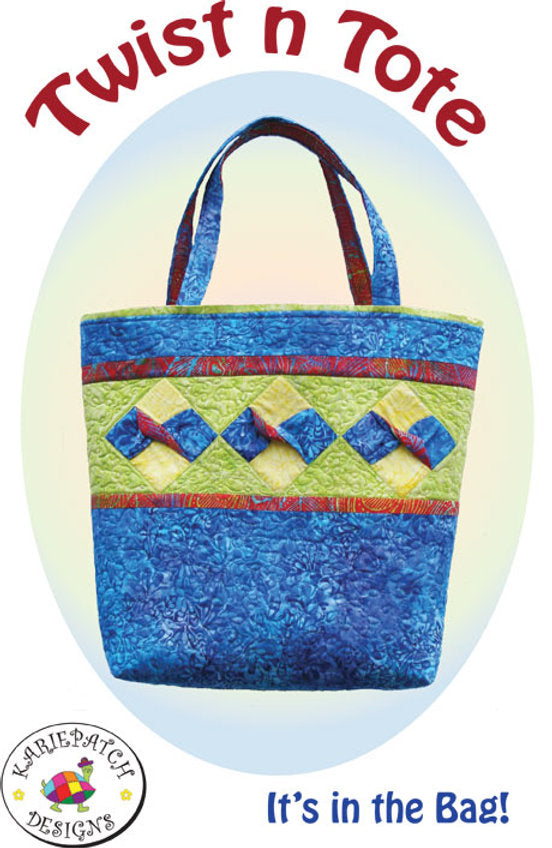 Twist n Tote Downloadable Pattern by Karie Patch Designs