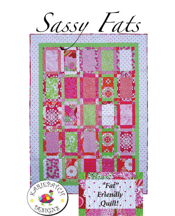 Sassy Fats Downloadable Pattern by Karie Patch Designs