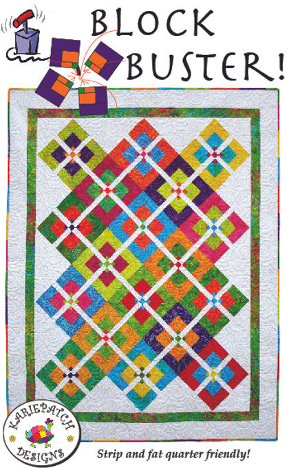Block Buster Downloadable Pattern by Karie Patch Designs