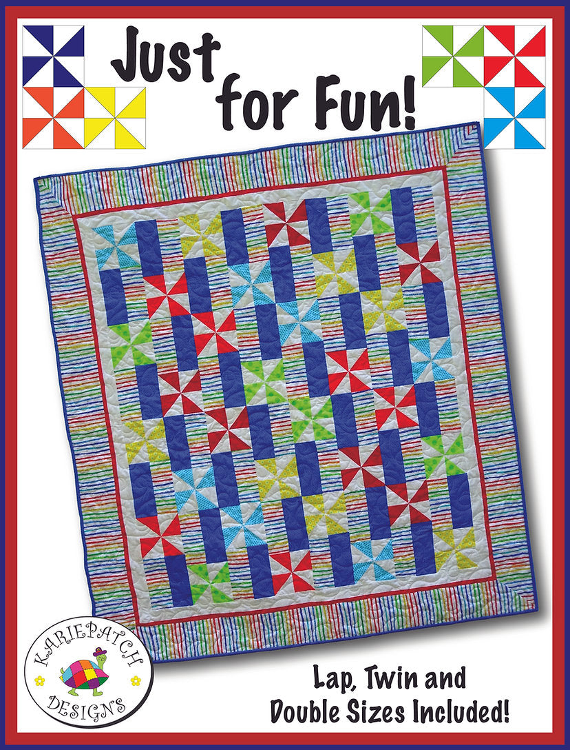 Just for Fun Downloadable Pattern by Karie Patch Designs