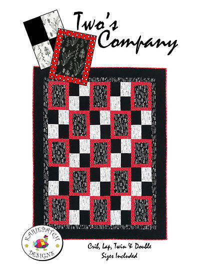 Two's Company Downloadable Pattern by Karie Patch Designs