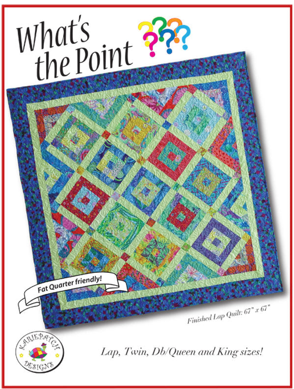 Whats the Point Downloadable Pattern by Karie Patch Designs