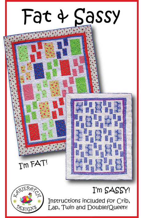 Fat & Sassy Downloadable Pattern by Karie Patch Designs
